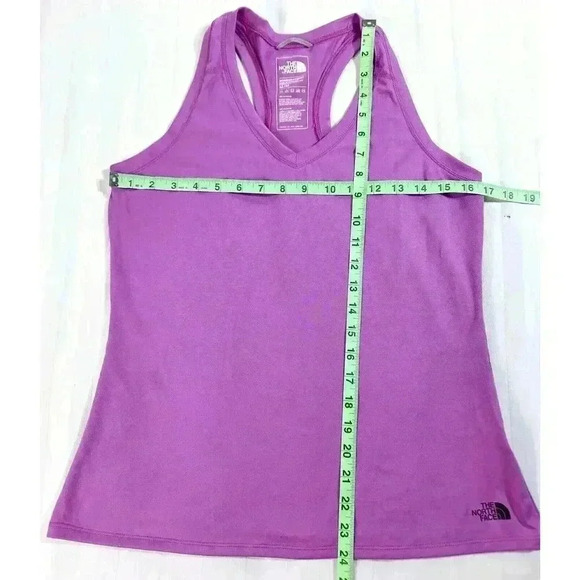 The North Face Womens Purple Cotton Blend  Basic Tank Scoop‎ Neck Size Medium - Picture 4 of 5